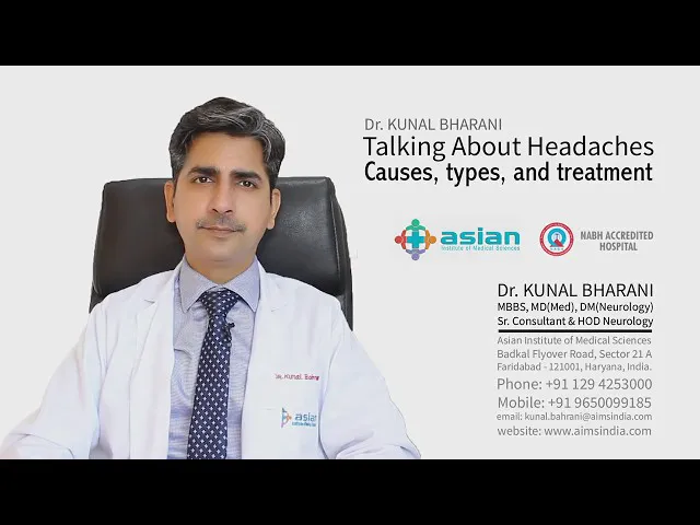 Talking About Headaches Causes, types, and treatment || Dr. Kunal Bahrani