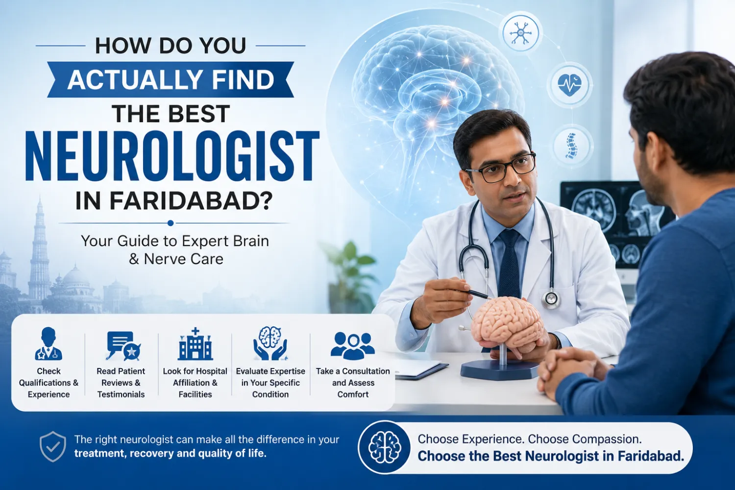How Do You Actually Find the Best Neurologist in Faridabad?